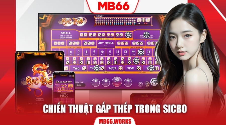 Mẹo Chơi Sicbo MB66 - Chiến Thuật Đánh Sicbo Hiệu Quả Cao 3 Đánh gấp thếp là mẹo chơi Sicbo bất hủ của mọi dân chơi