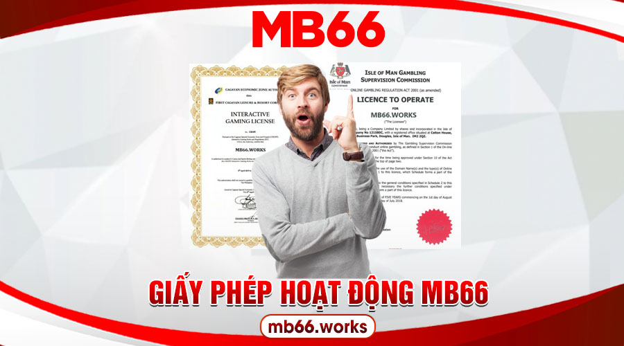 Giải thích khái niệm giấy phép hoạt động MB66