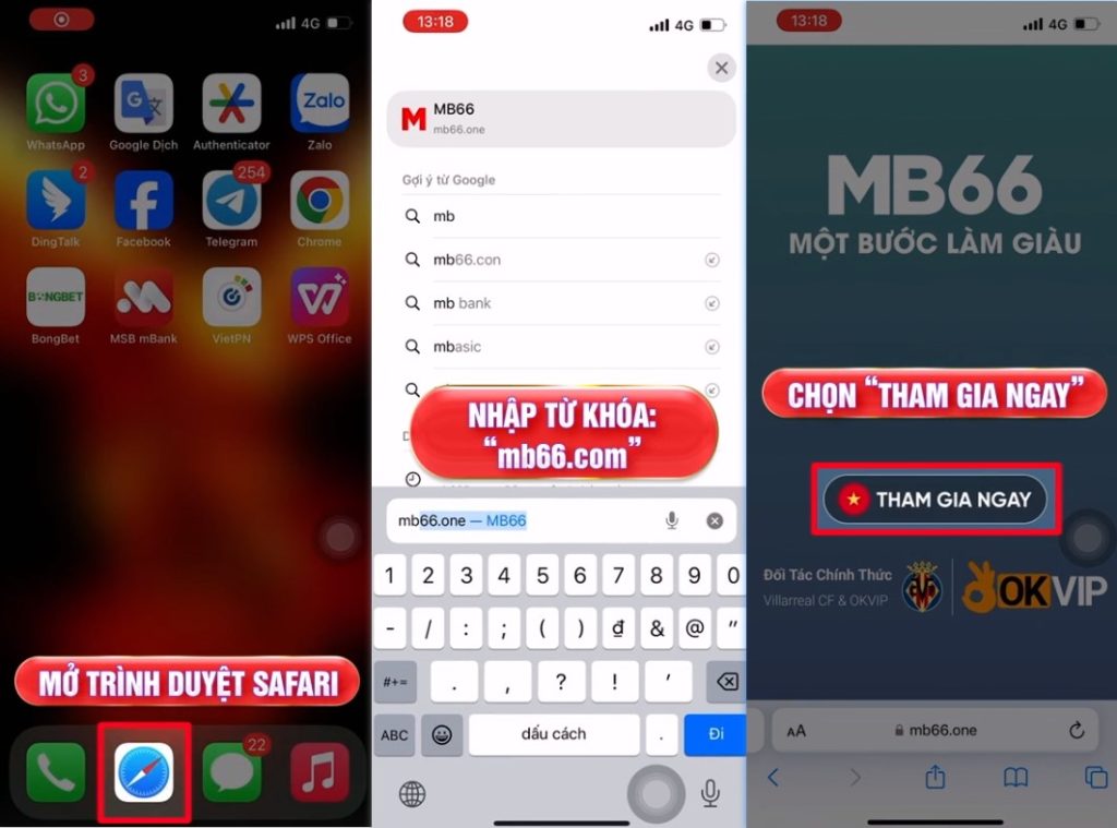 Hướng Dẫn Tải App MB66 Đơn Giản Và An Toàn Chỉ Mất 5 Phút 25 Bước 1 truy cập và chọn link tải app MB66